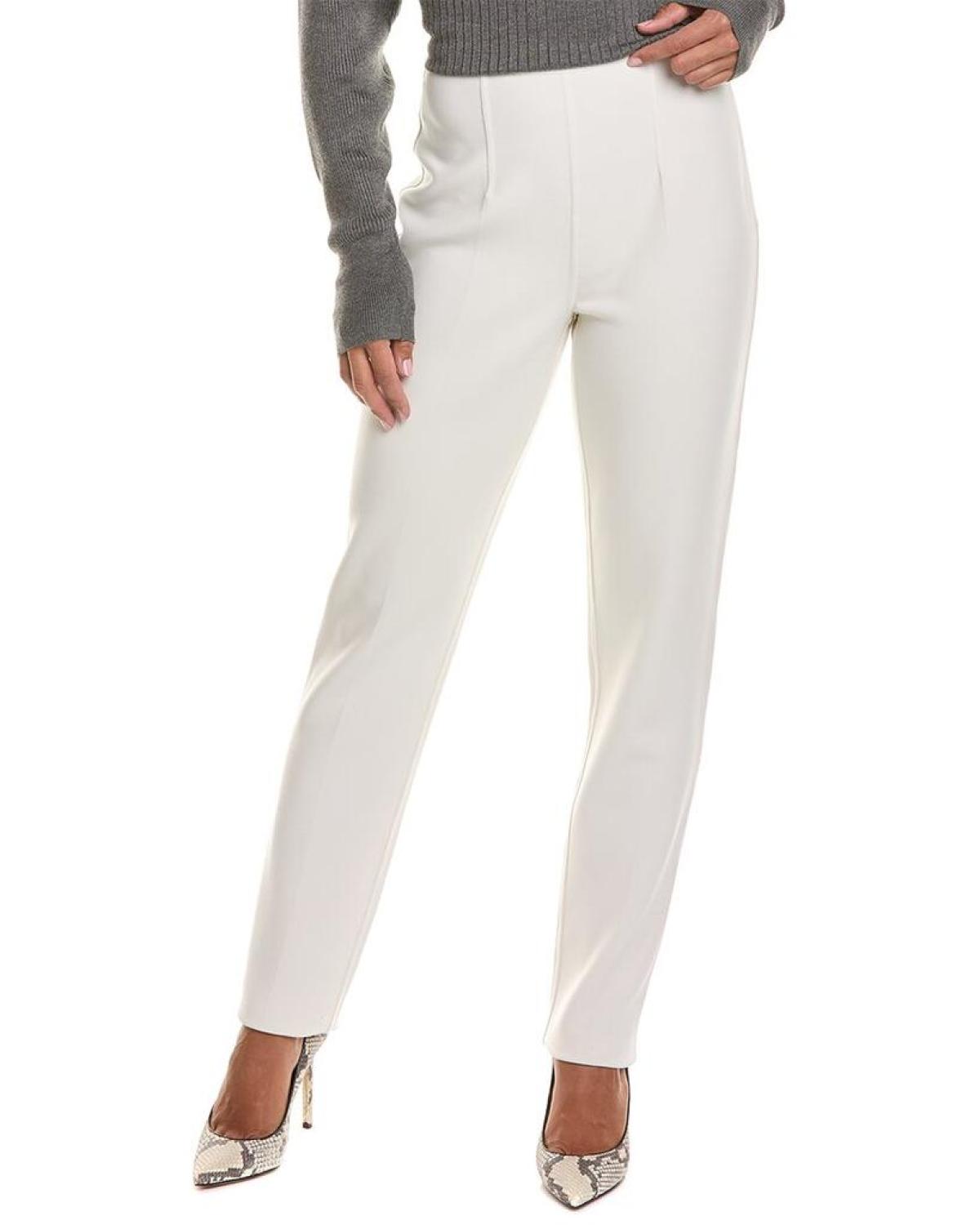 Michael Kors Collection Wool-Blend Cigarette Pant