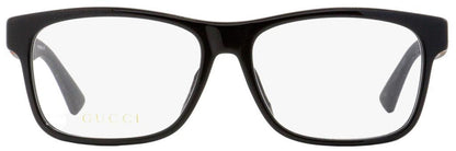 Gucci Men's  Eyeglasses GG0176OA 001 Black 56mm