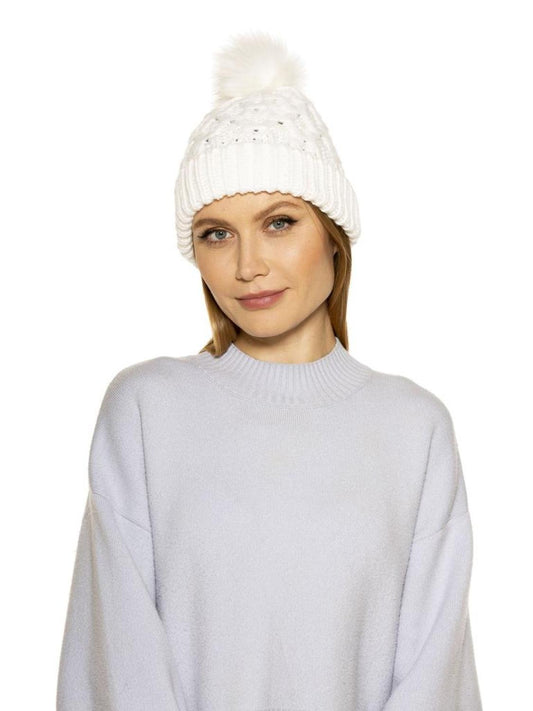 Amanda Cable Knit Beanie