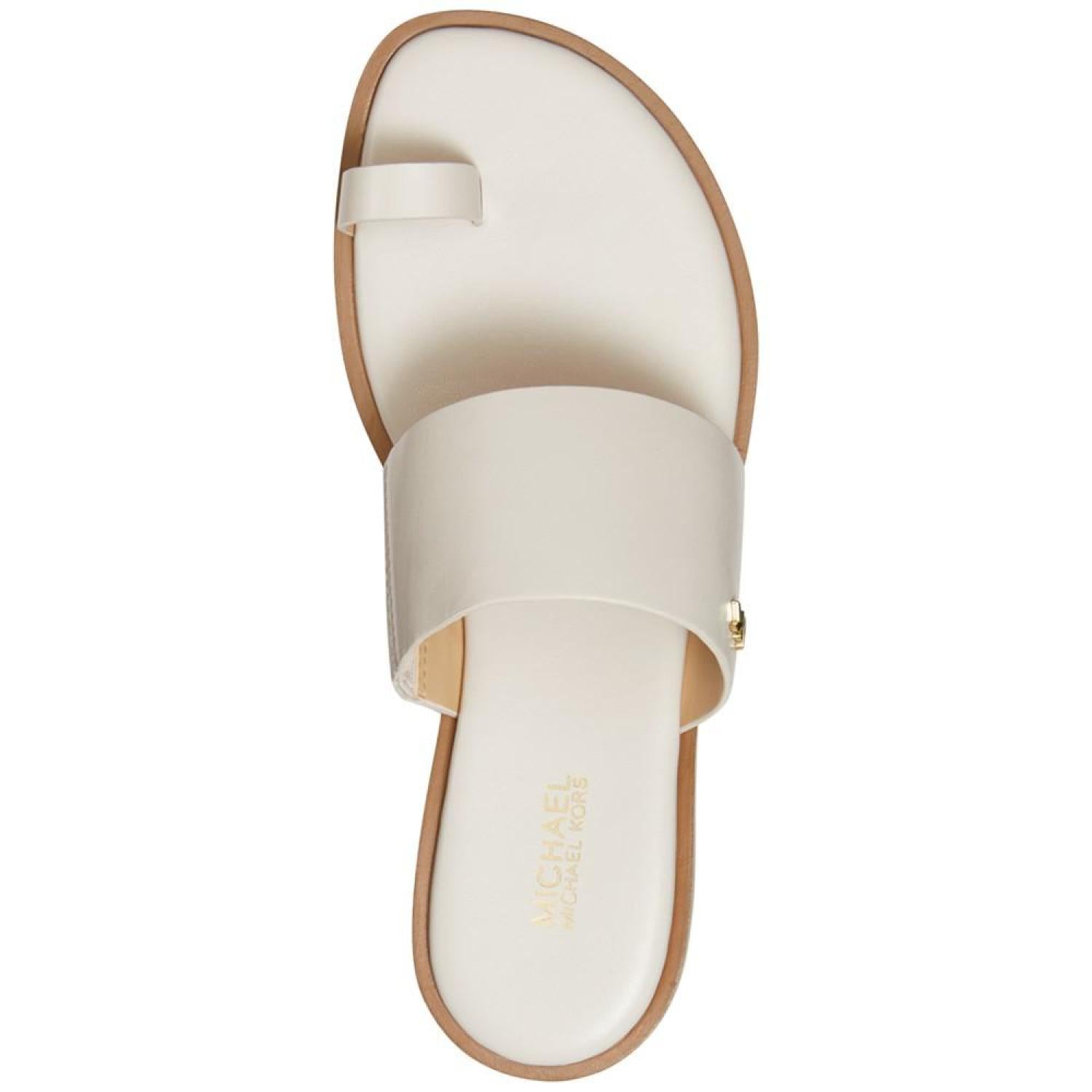 August flat online sandal