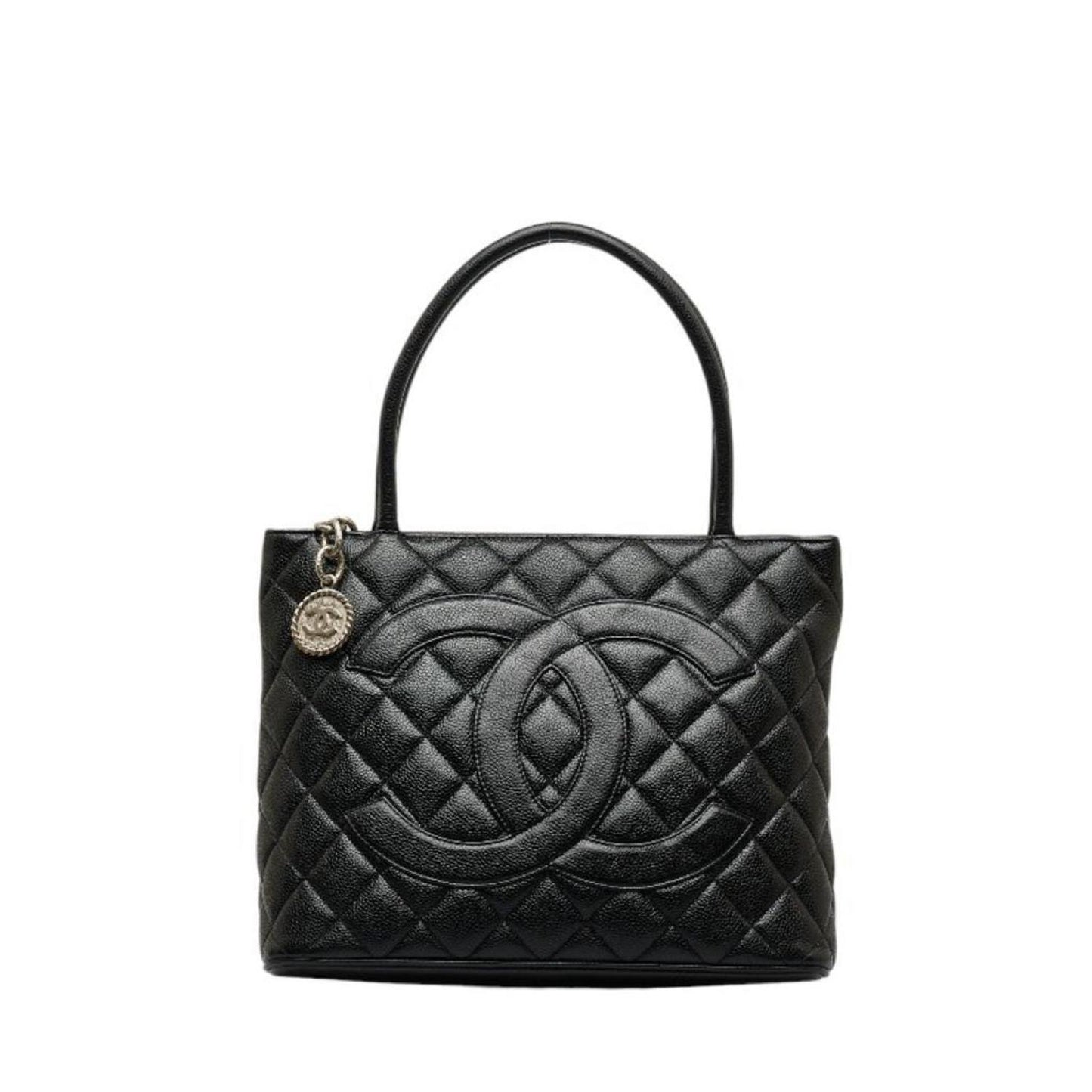 Chanel Medaillon  Leather Tote Bag (Pre-Owned)