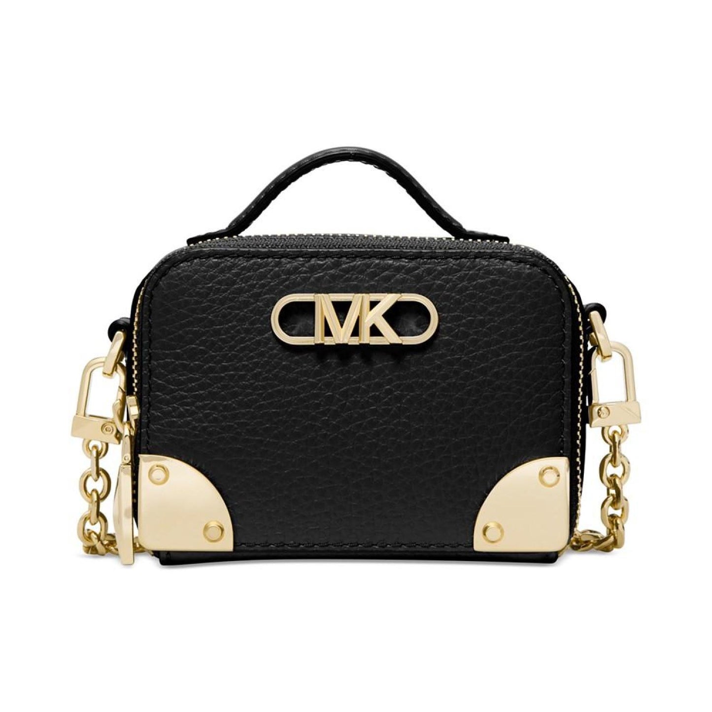 Estelle Mini Leather Trunk Crossbody