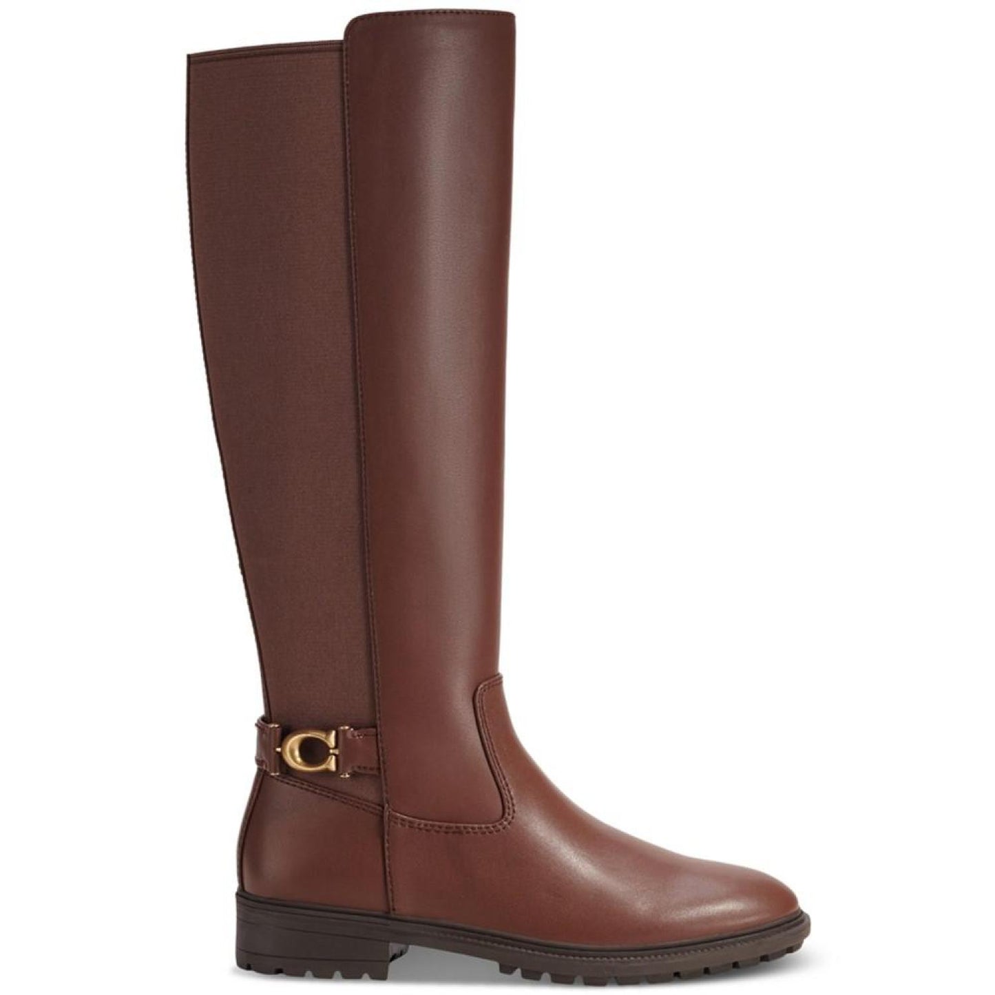 Women's Faith Buckled Lug-Sole Riding Boots