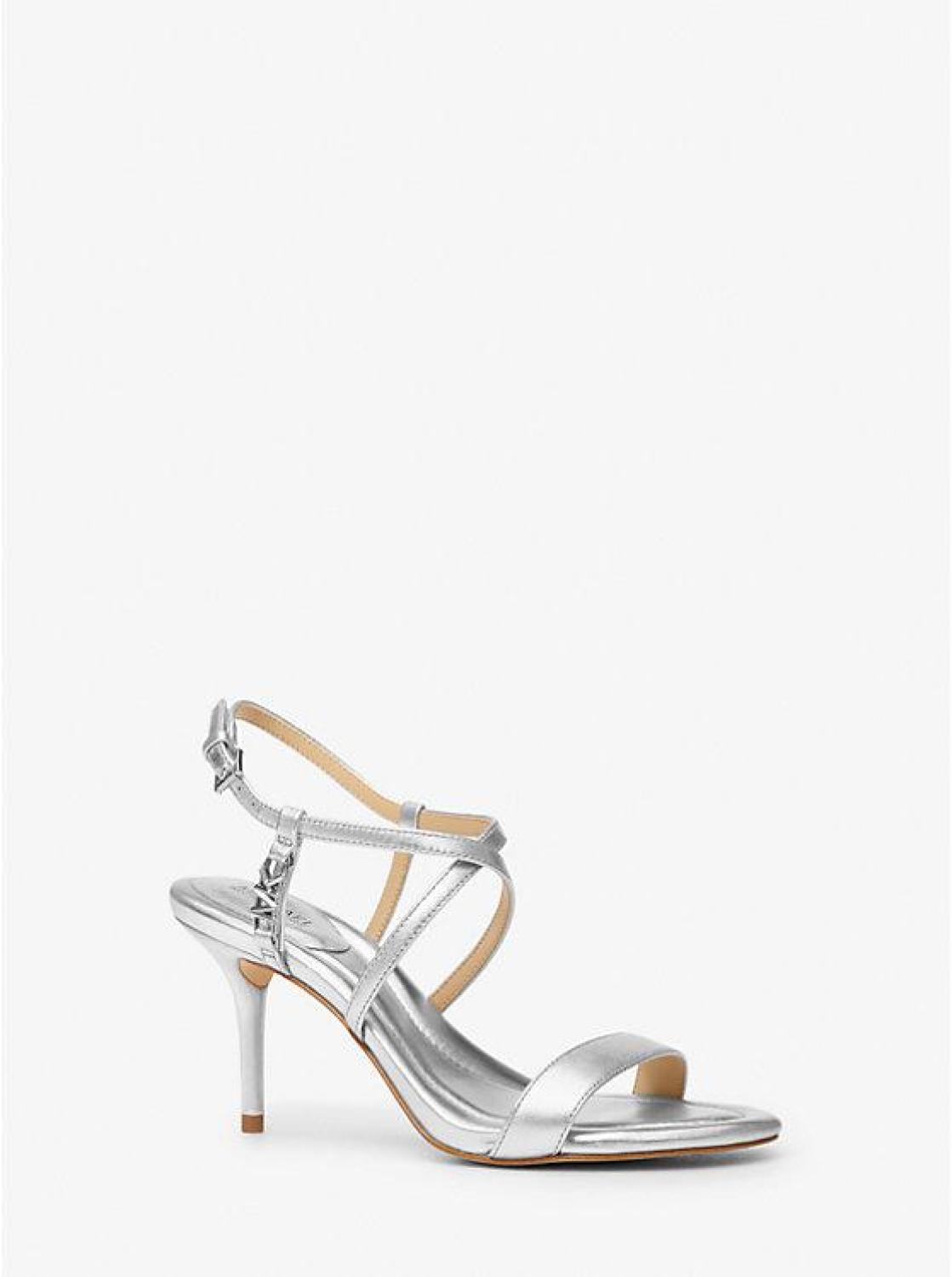 Veronica Metallic Leather Sandal