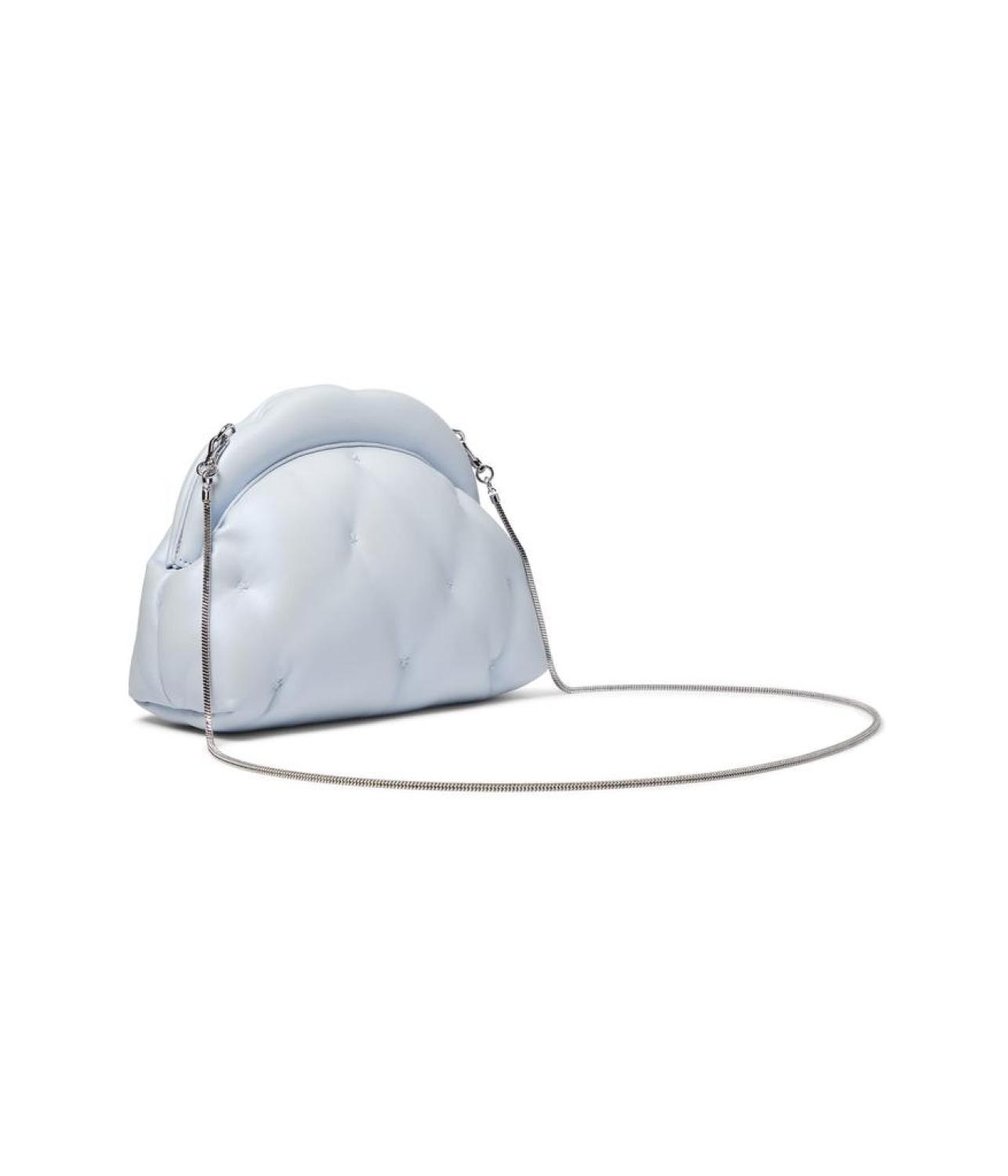 Shade Pearlized Smooth Quilted Leather Cloud Clutch