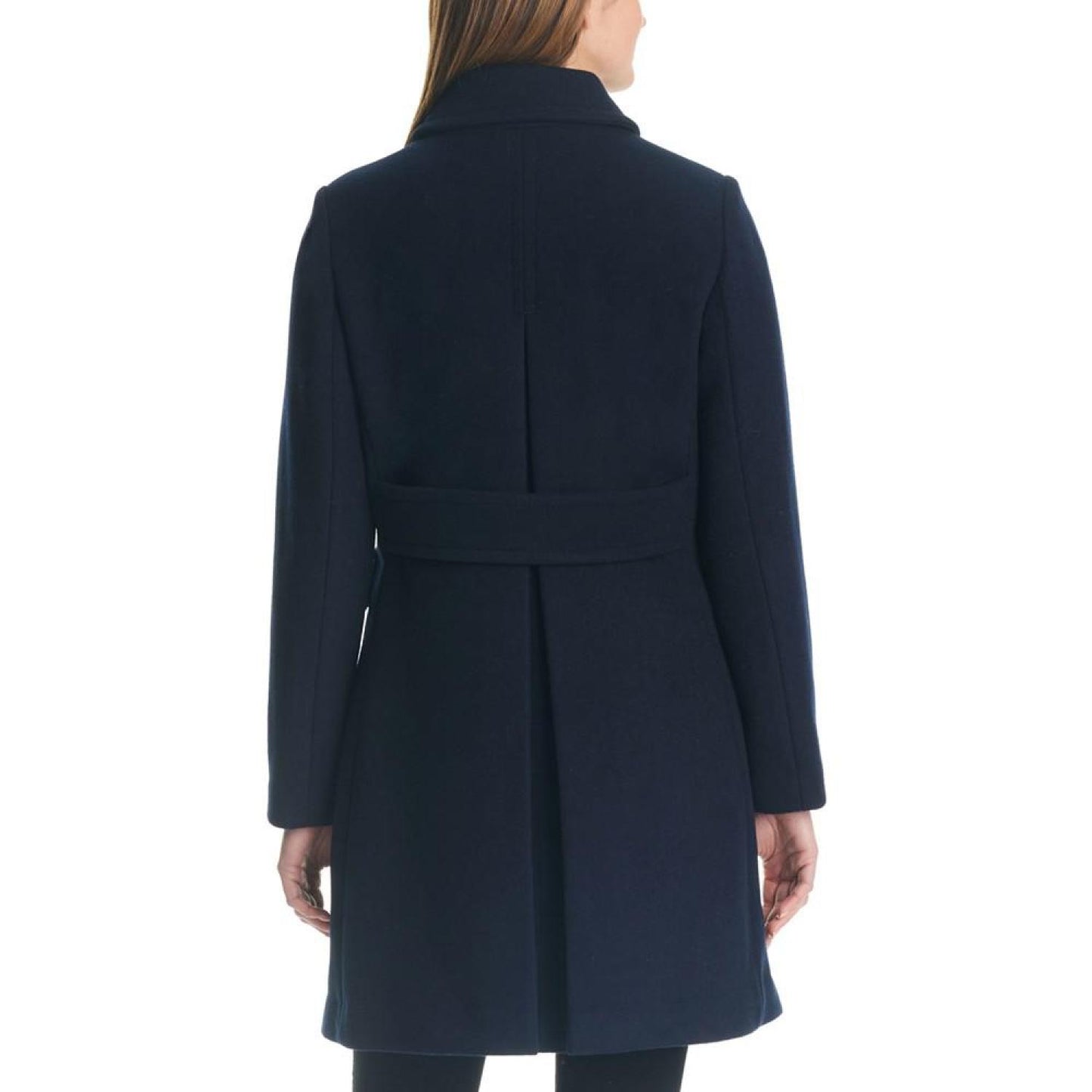 Women's Single-Breasted Imitation Pearl-Button Coat