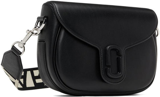 Black 'The J Marc' Saddle Bag