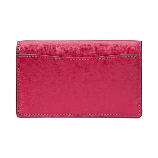 Pitter Patter Smooth Leather Bifold Snap Wallet