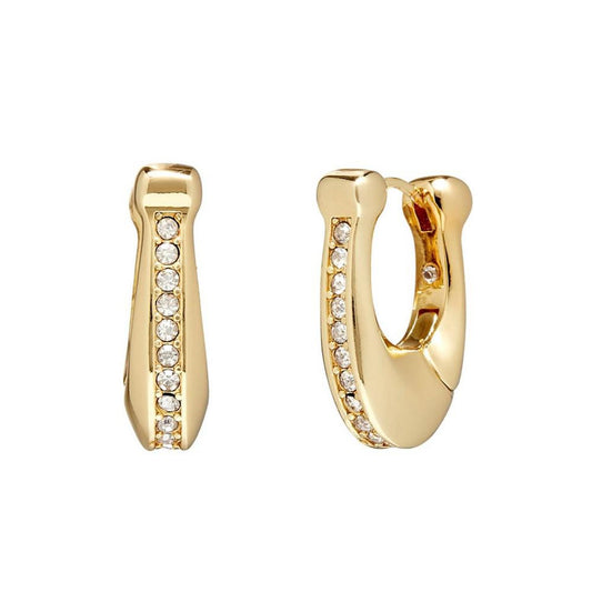 Signature Pave Hoop Earrings