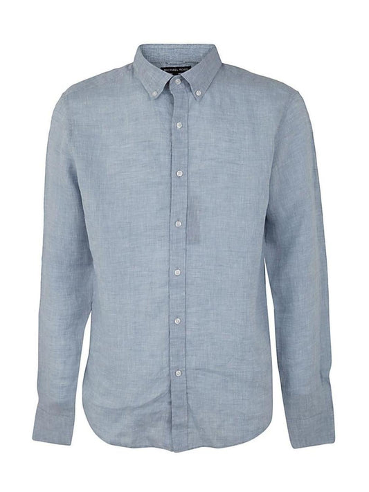 Michael Kors Slim Fit Long-Sleeved Shirt