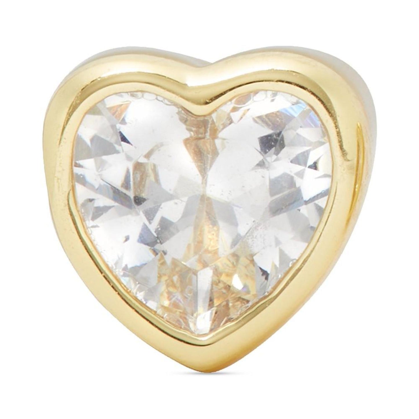 Cubic Zirconia Heart Mini Stud Earrings