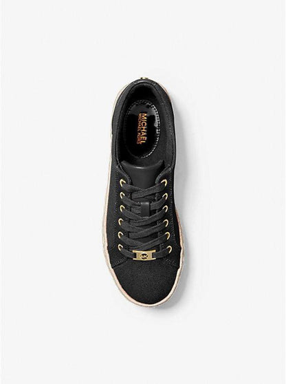 Libby Cotton Canvas Platform Sneaker