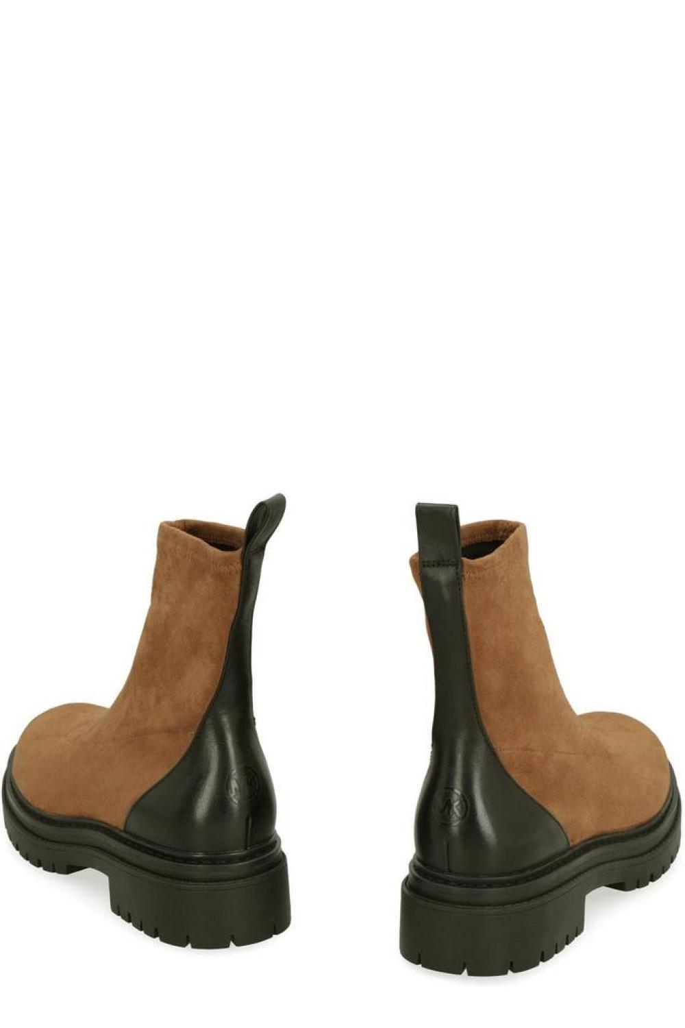 Michael Michael Kors Round Toe Ankle Boots