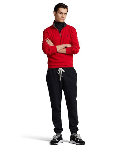 Luxury Jersey Quarter-Zip Pullover