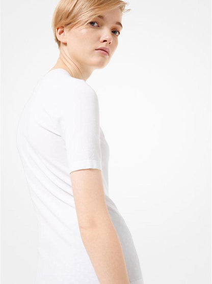 Stretch-Viscose T-Shirt