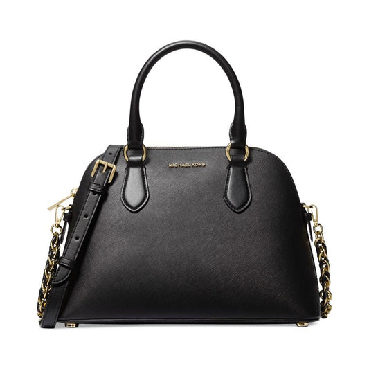 Veronica Medium Leather Dome Satchel