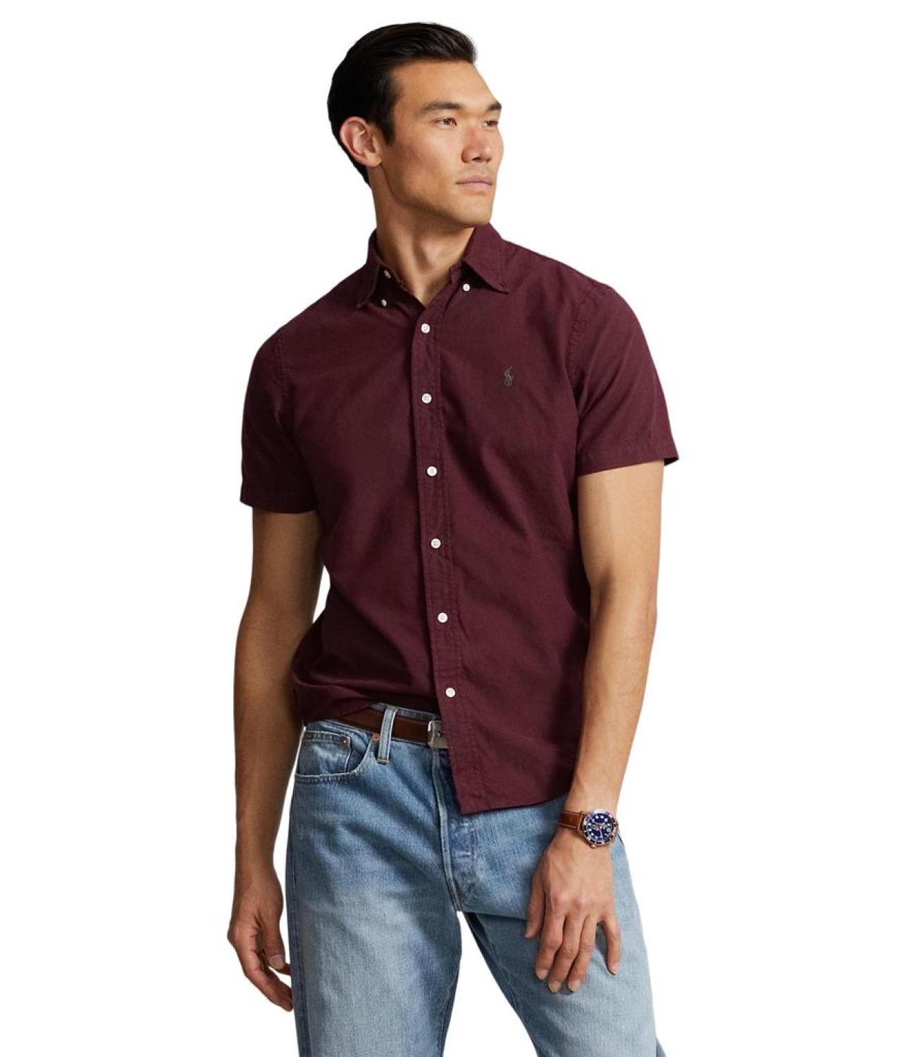 Classic Fit Garment-Dyed Oxford Shirt