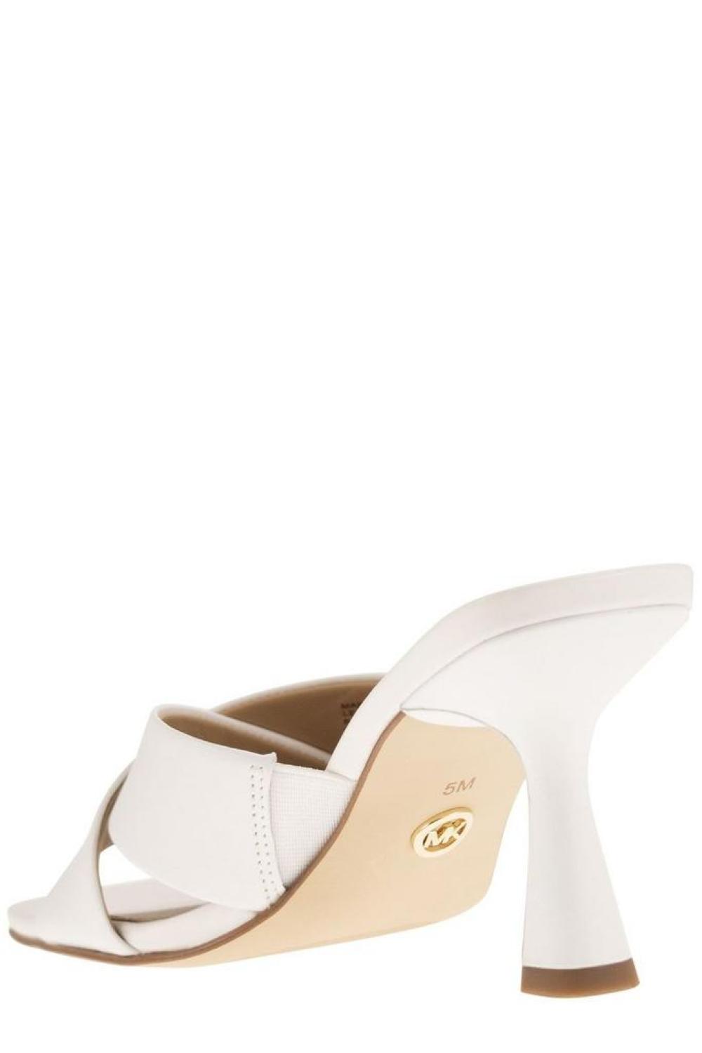 Michael Kors Square-Toe Slip-On Mules