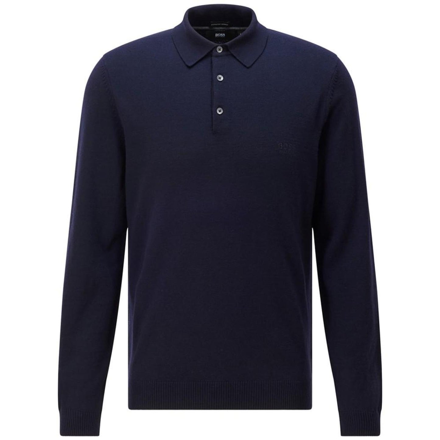 Men's Merino Slim-Fit Polo Sweater