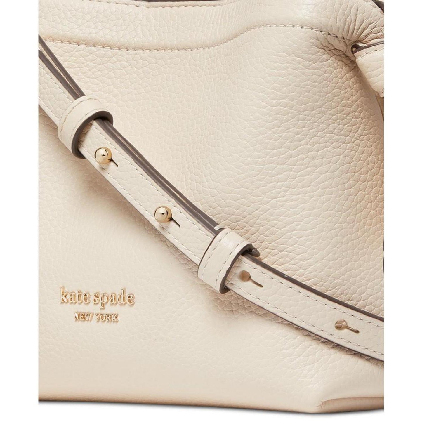 Knott Pebbled Leather Mini Crossbody