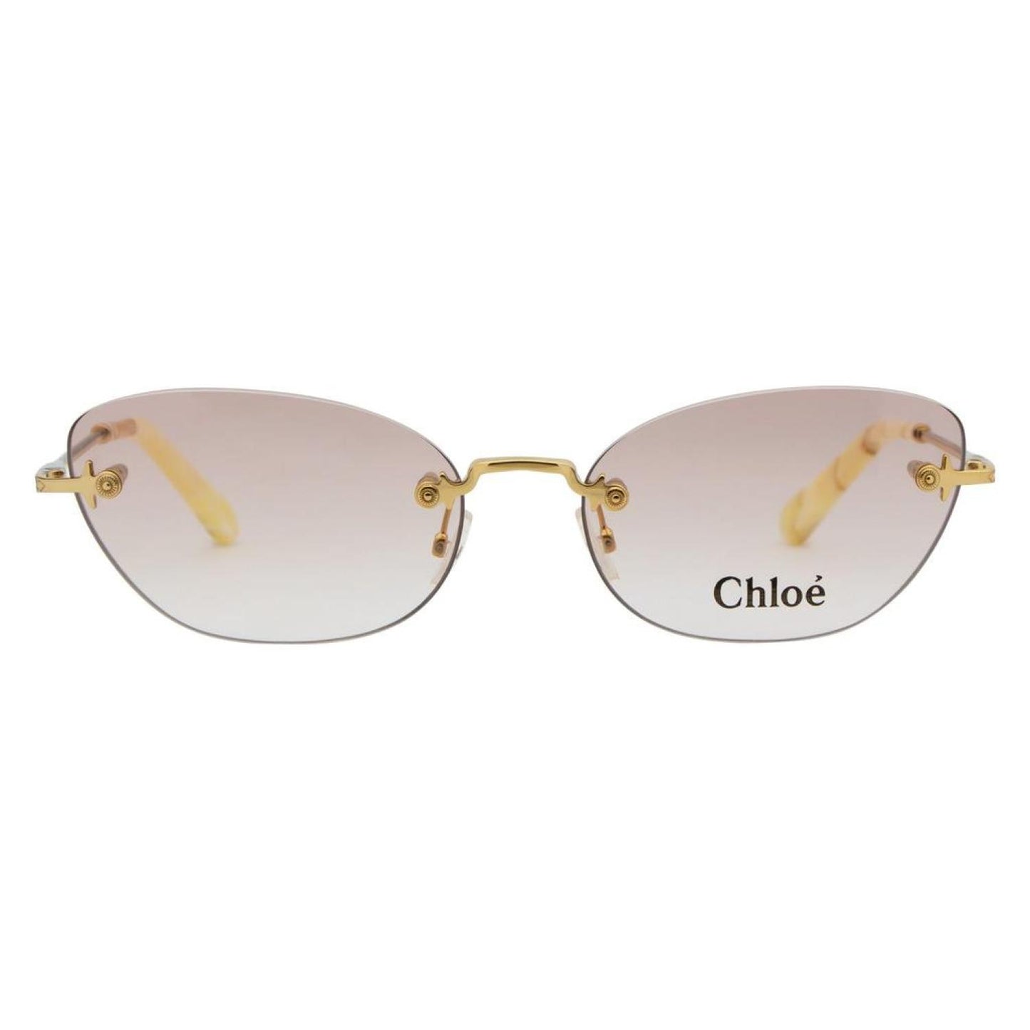 Chloè Cateye Eyeglasses CE2154 717 Yellow Gold 57mm 2154