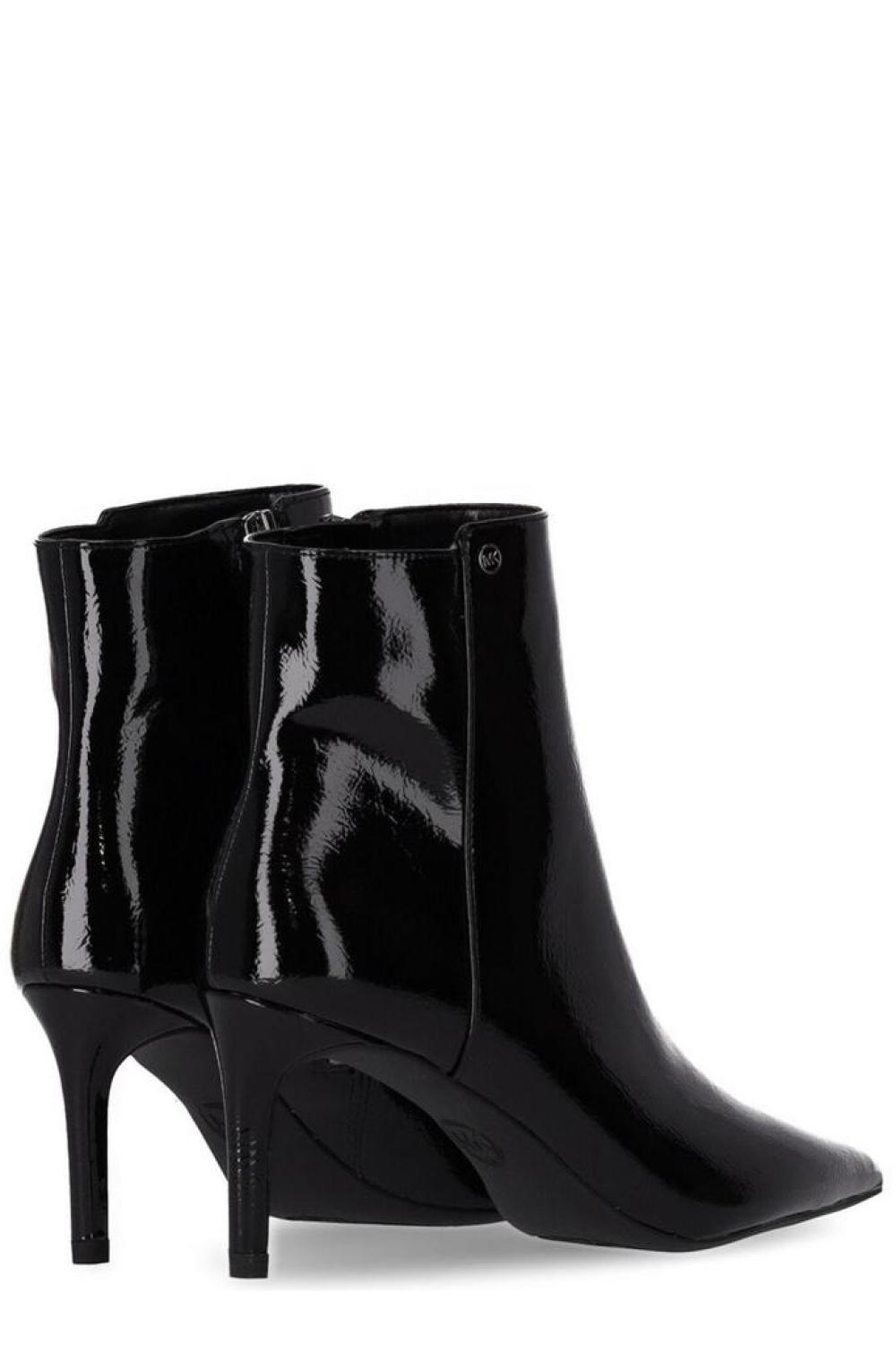 Michael Michael Kors Polished Pointed Toe Ankle Boots