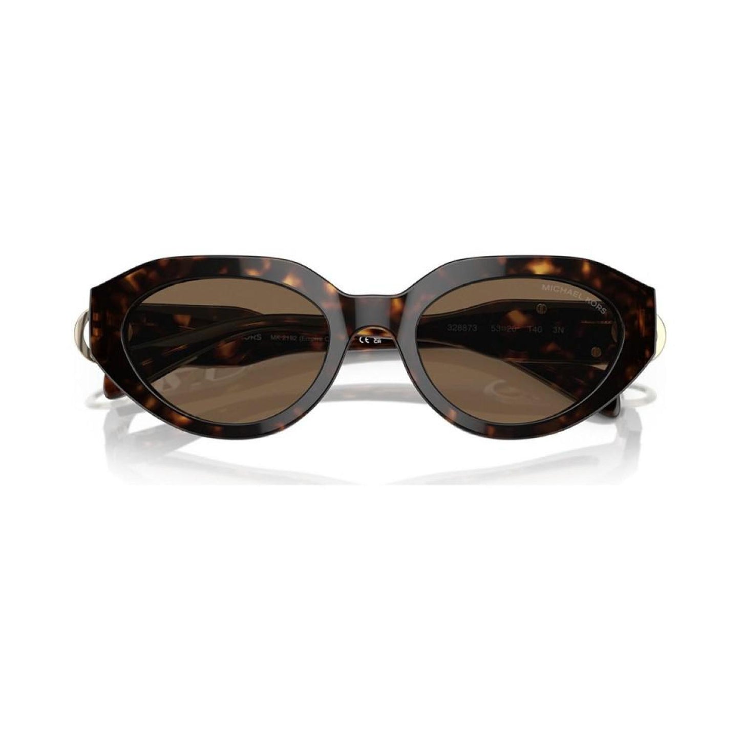 Women's Empire Oval Sunglasses, MK219253-X 53