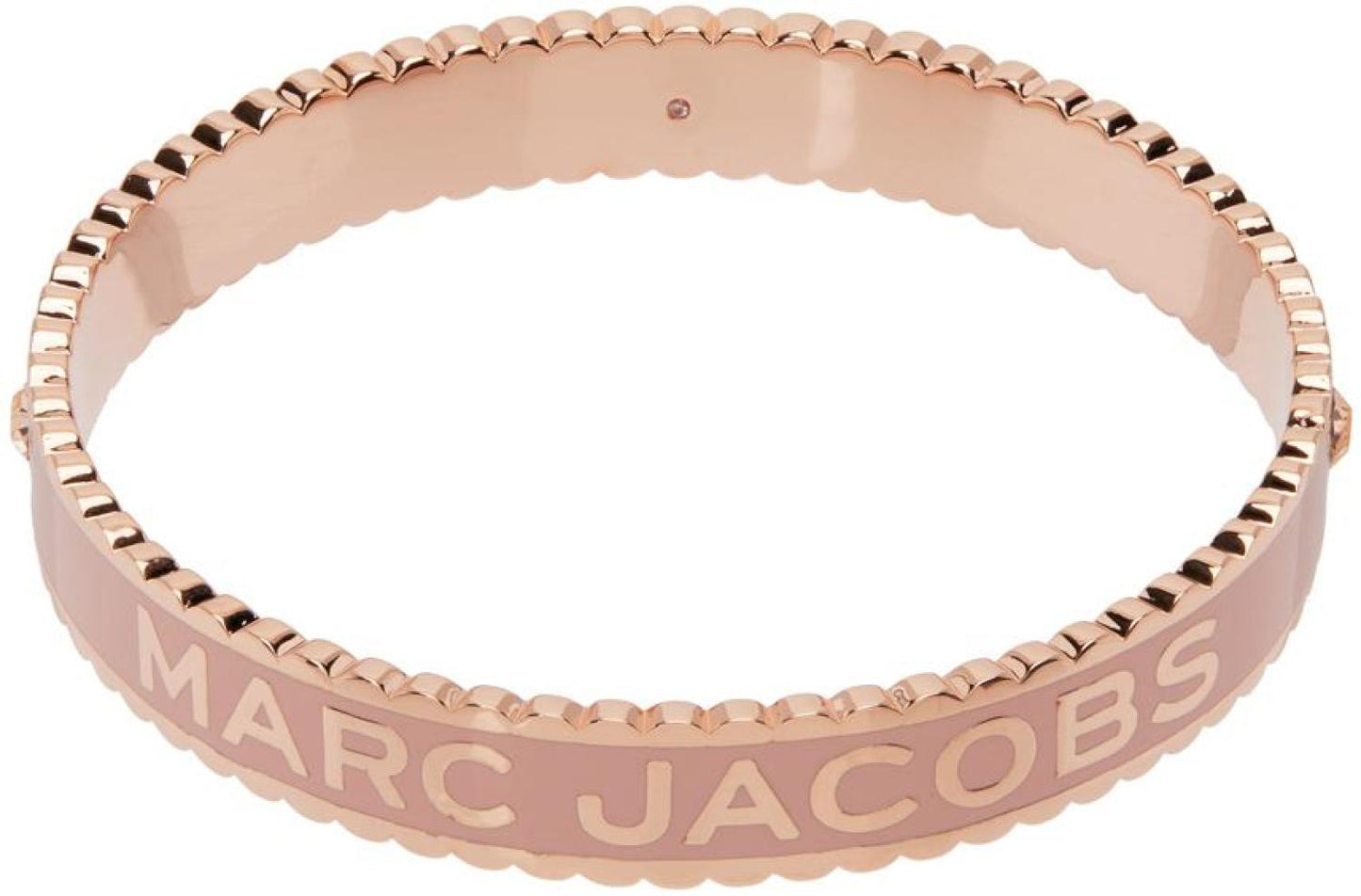 Rose Gold & Pink 'The Medallion' Cuff Bracelet