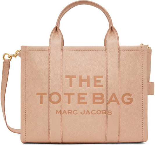 Pink 'The Leather Medium' Tote