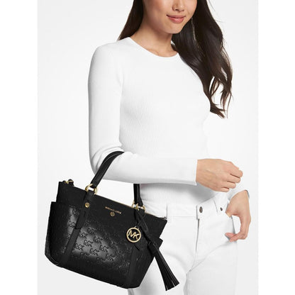 Logo Sullivan Small Convertible Top Zip Tote