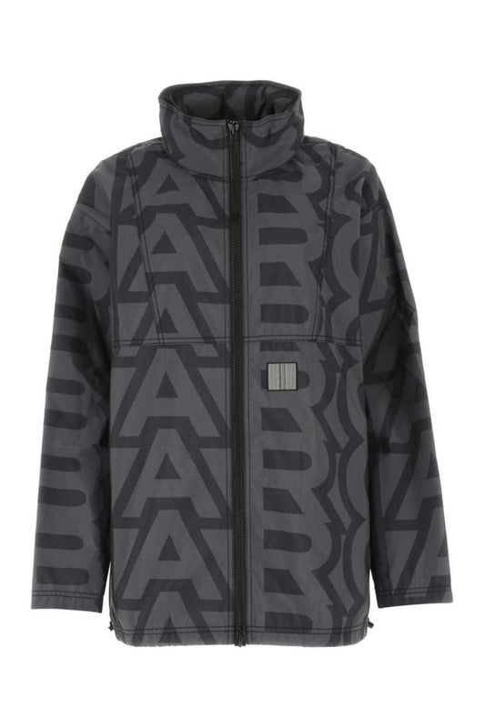 Marc Jacobs Monogram Printed Front-Zip Jacket