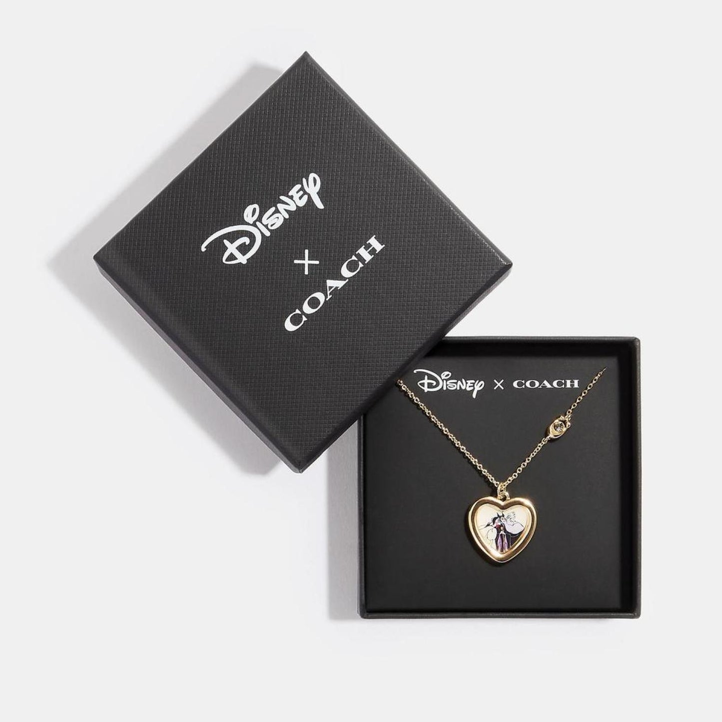 Coach Outlet Disney X Coach Villains Heart Necklace