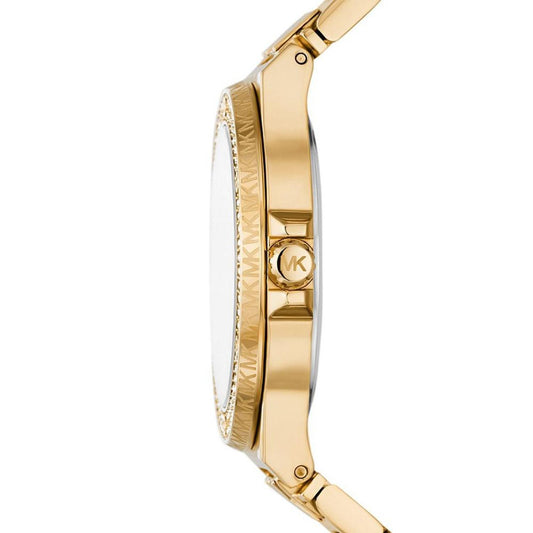 Women's Lennox Three-Hand Gold-Tone Stainless Steel Bracelet Watch, 37mm