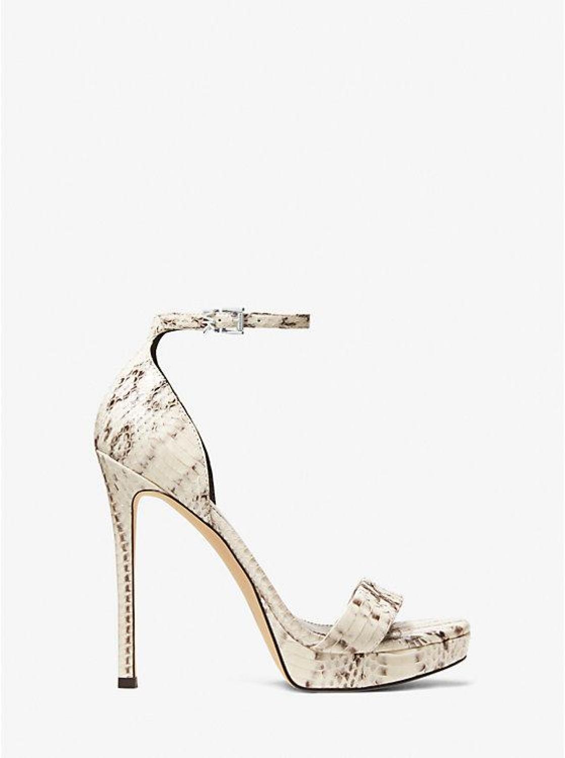 Jordyn Snakeskin Platform Sandal