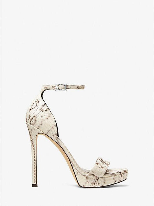 Jordyn Snakeskin Platform Sandal