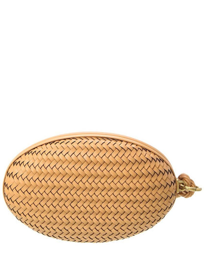 Michael Kors Woven Leather Minaudiere