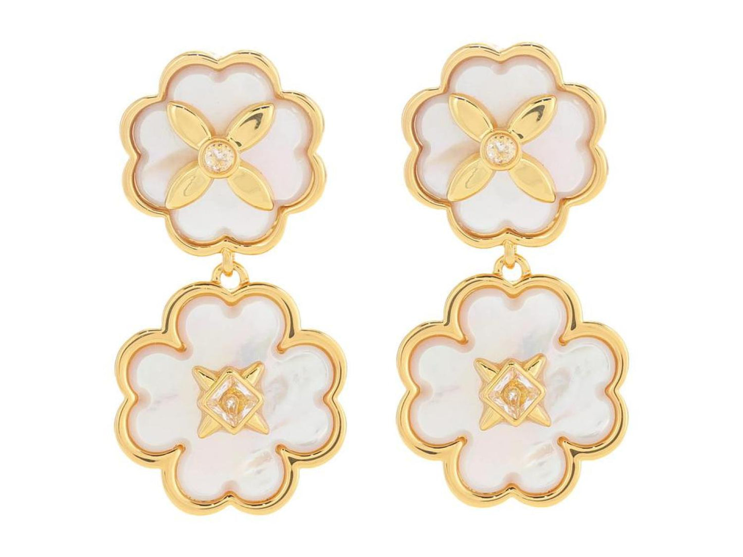 Heritage Bloom Drop Earrings