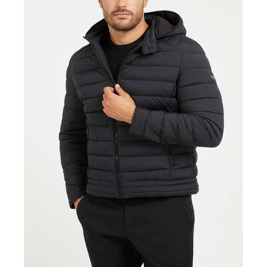 Men's Tech-Stretch Hooded Jacket