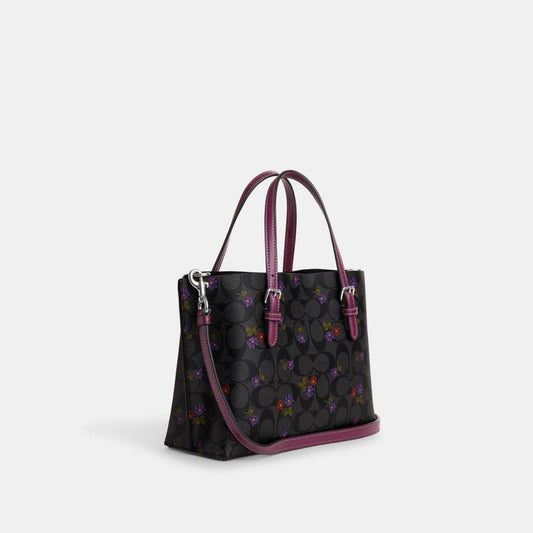 Coach Outlet Mollie Tote 25 In Signature Canvas With Country Floral Print