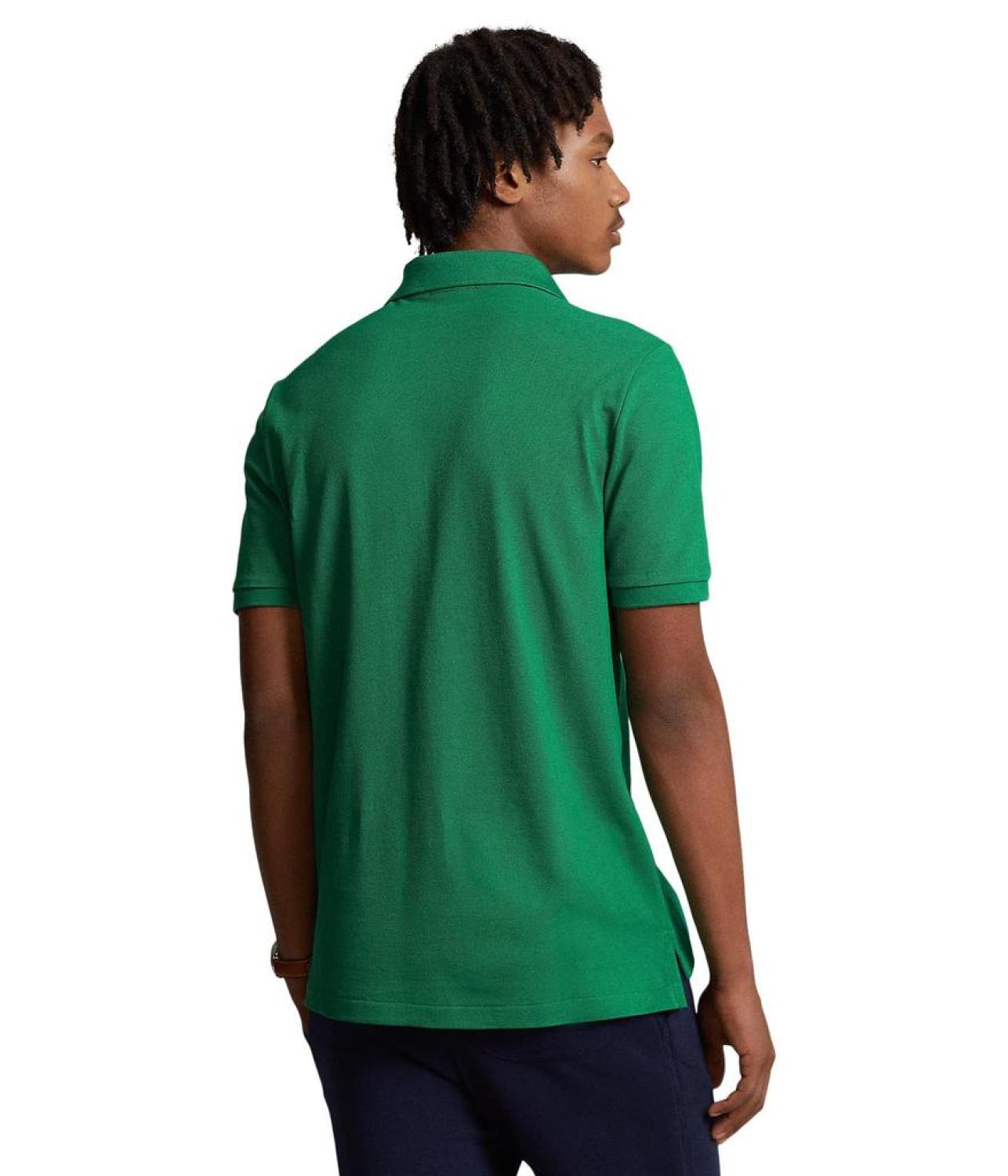 Classic Fit Mesh Polo Shirt