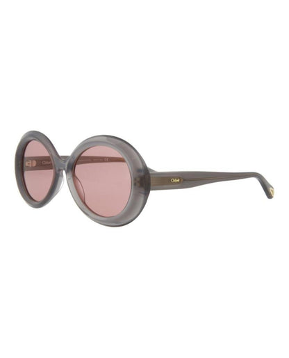 Round-Bio Acetate Frame Sunglasses