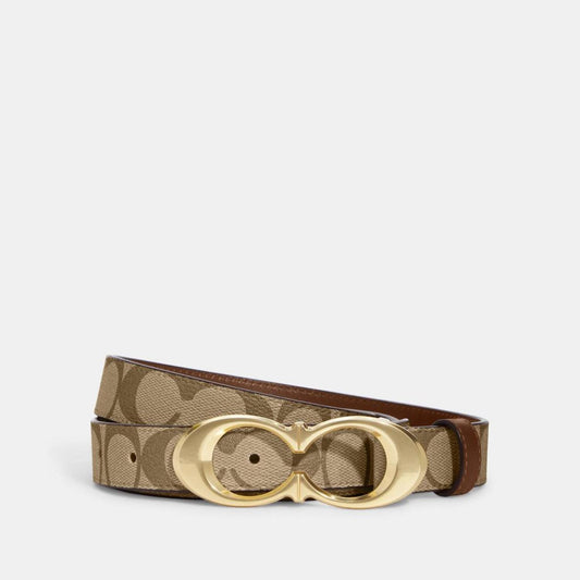 Coach Outlet Signature Buckle Belt, 25 Mm