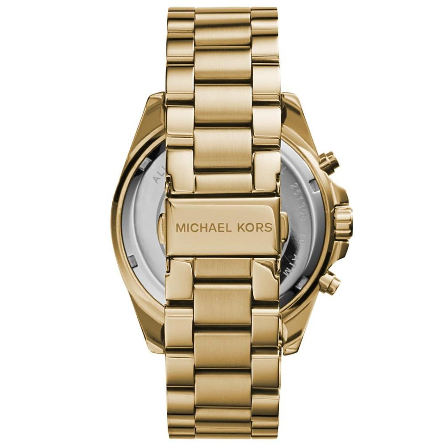 Unisex Chronograph Bradshaw Gold-Tone Stainless Steel Bracelet Watch 43mm MK5605