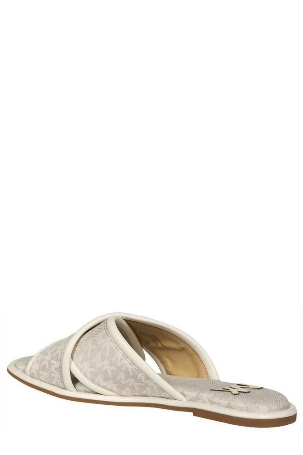 Michael Michael Kors Gideon Crossover Strapped Slides