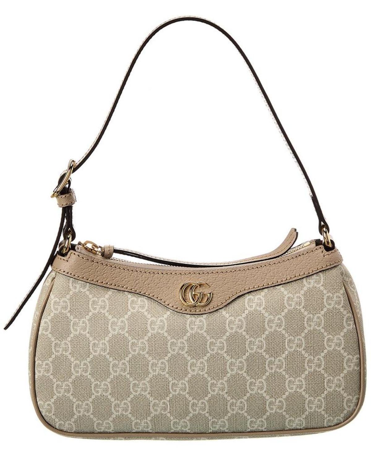 Gucci Ophidia Small GG Supreme Canvas & Leather Hobo Bag