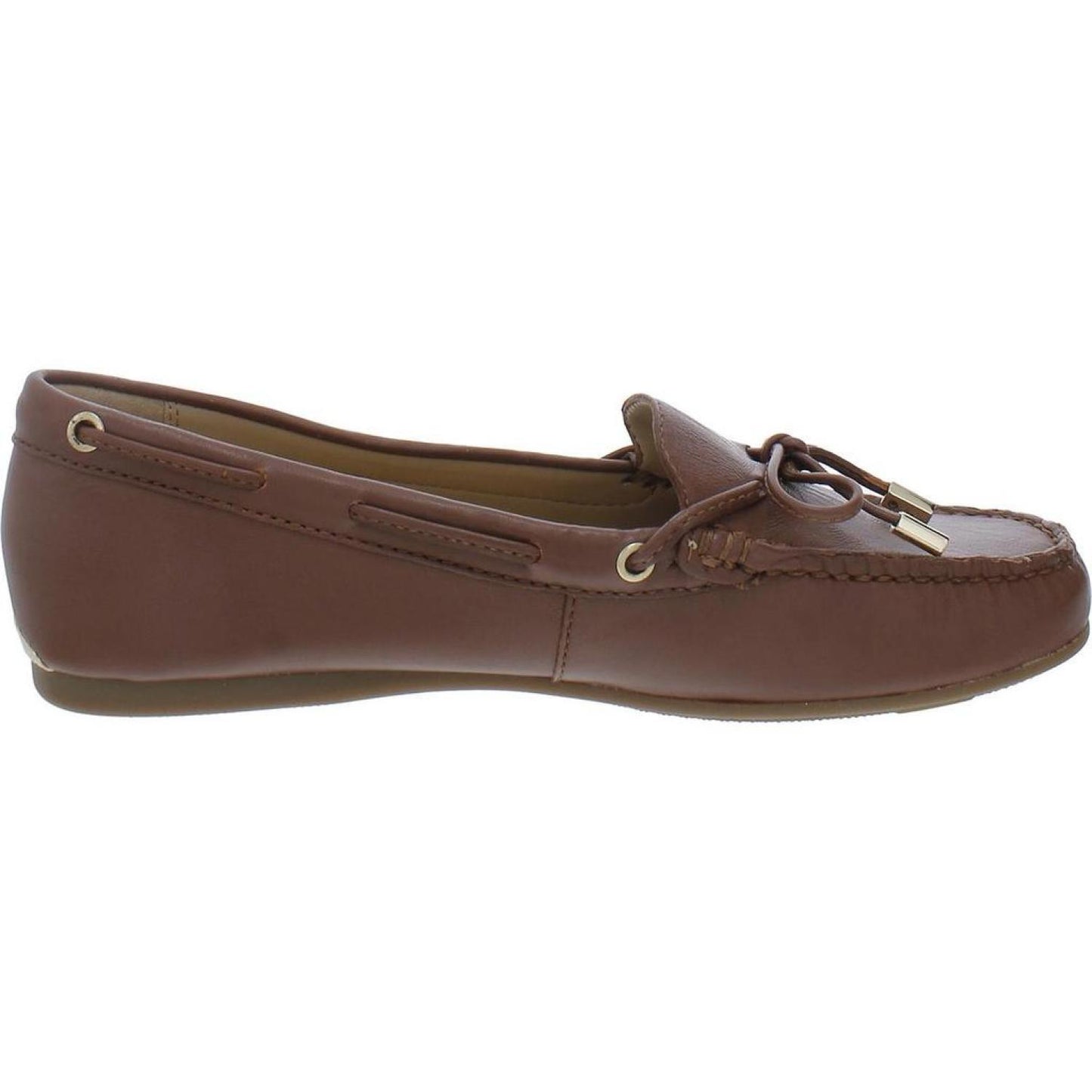 Womens Leather Slip On Loafers