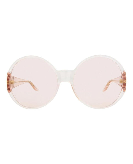 Round-Frame Acetate Sunglasses