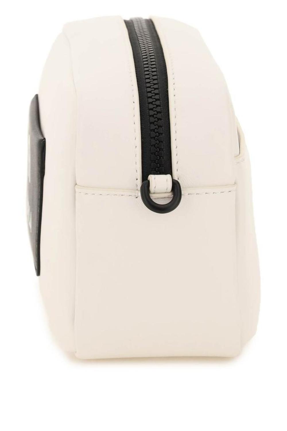 Furla Iris Zipped Logo Patch Mini Crossbody Bag