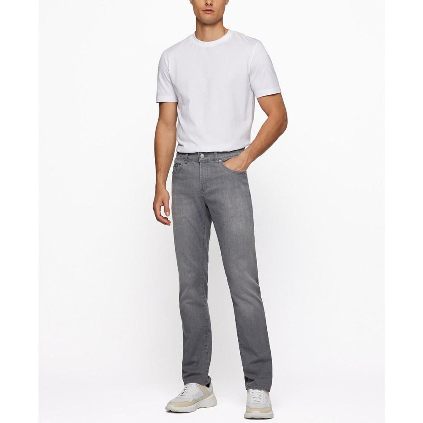 Men's Slim-Fit Lightweight Jeans