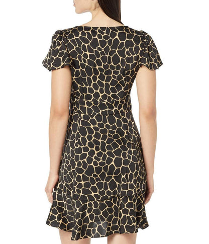 Giraffe Tie Mini Dress